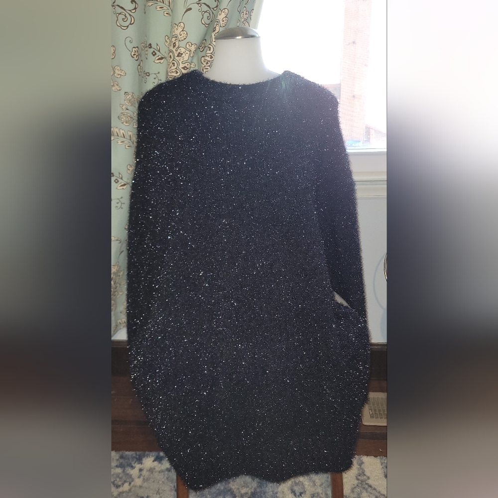 Glittery Sweater Dress